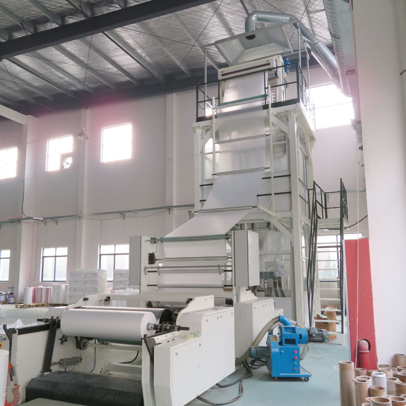 Single Layer HDPE Blown Film Machine