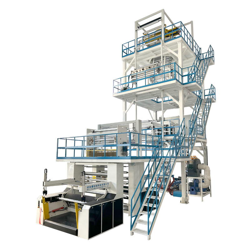 Three Layer Co-Extrusion Blown Film Machine